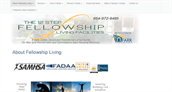 Desktop Screenshot of fellowshipliving.com